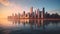 Unveiling the secrets of a futuristic skyline\\\'s charm