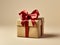 Unveiling Surprises: Enchanting Gift Box with a Luxurious Red Bow