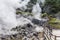 Unzen Hot Spring & Unzen Hell landscape in Nagasaki, Kyushu.