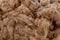 Up close of alpaca wool fleece