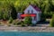 Up close with a cottage on the secluded Lake Huron island