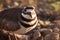 Up Close of a Killdeer Bird