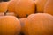 Up Close Orange Pumpkins Full Frame Background