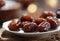 up dried close sweet dates fruit