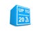 Up to 20% off on cube