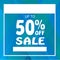 Up To 50% Off Sale Poster Banner