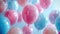 Up, Up and Away: Colorful Balloons in Pastel Skies - This title conveys the idea of freedom, joy, and celebration that colorful