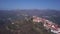 Up view of Landscape of Ligurian countries