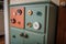 upcycled cabinet with vintage knobs and handles