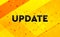 Update abstract digital banner yellow background