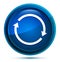 Update arrow icon elegant blue round button illustration