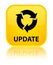 Update (refresh icon) special yellow square button
