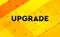 Upgrade abstract digital banner yellow background