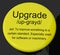 Upgrade Definition Button Showing Software Update Or Installatio