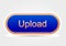 Upload button colored orange and blue (elipse)