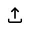 Upload icon . load data symbol
