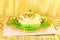 Upma south indian snack Dish made from semolina sooji or rava