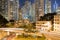 Upper Albert Road and skyline of residential apartment buildings at Chung Wan Central district, Hong Kong Island, Hong Kong