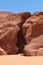 Upper antelope canyon entry in Page Arizona