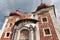 Upper church of baroque Calvary in Banska Stiavnica, Slovakia.