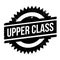 Upper Class rubber stamp