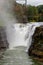 Upper Falls + Antique Bridge - Long Exposure Waterfall - Letchworth State Park - New York
