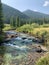 Upper Fork Mineral Creek and Surrounding Mountains Colorado September 2020