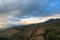 Upper Galilee mountains landscape, Golan Heights nature view from Nimrod. Concept: discover travel destination