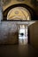 Upper Gallery of the Hagia Sophia mosque in Istanbul, Turkey