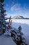 Upper Kananaskis Lake in winter - Peter Lougheed Provincial Park