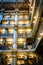 Upper levels of the Peabody Library in Mount Vernon, Baltimore,