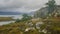 Upper Loch Torridon and hills from near Shieldaig, Ross, Highlands, Scotland