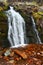 Upper Memorial Falls in Montana