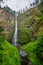 Upper Multnomah Falls along the Columbia River Gorge in Oregon