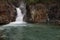 upper Myra Falls in Strathcona Provincial Park (Vancouver Island), Canada