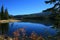 Upper Payette Lake in the fall