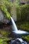 Upper ponytail falls in Columbia river gorge, Oregon