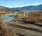 The Upper Reaches of the Waiau River, North Canterbury.