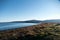 Upper reservoir of dlouhe strane water power plant in jeseniky in czechia