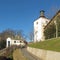 Upper Town of Zagreb and Cable Car between Downtown and the Upper Town of Zagreb