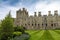 Upper Ward in Medieval Windsor Castle. UK