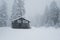 Upper warm up hut on Cypress Mountain