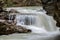 Upper waterfall at Johnson Canyon Canada