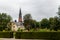 Uppsala\'s main landmark - The Cathedral (Uppsala domkyrka) and C