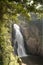 Upright photography Long exposure of Heo Narok waterfall in Khoa Yai National park, ThailandUpright photography