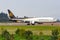 UPS United Parcel Service 767-300F airplane Bogota airport