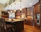 Upscale contemporary custom kitchen