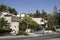 Upscale homes on a quiet Saturday in Jerusalem