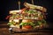 upscale sandwich shop, with creations such as the blt or club sandwich