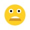 Upset emoji face. Emoticons icon